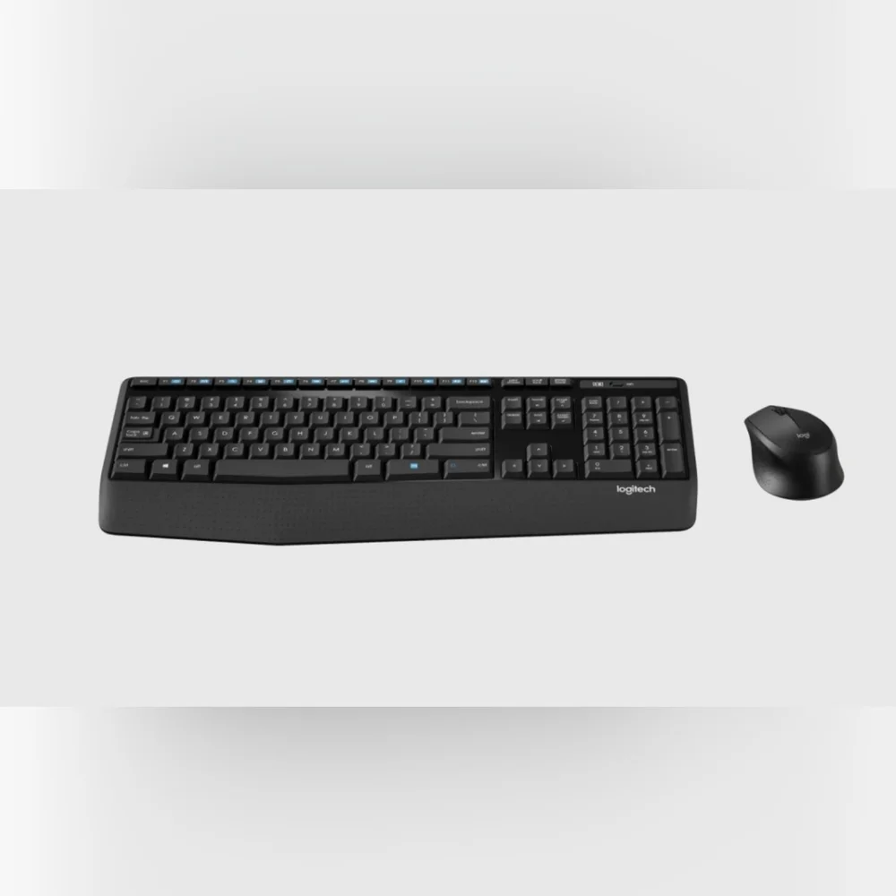 Logitech Black Wireless Keyboard and Mouse Combo